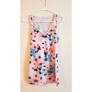 Fila floral athletic top Women's S